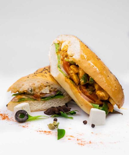 Paneer Schezwan Roll from Star Anise by Chef Anees Khan | Sandwich | Order online for home delivery | Best bakery in Mumbai