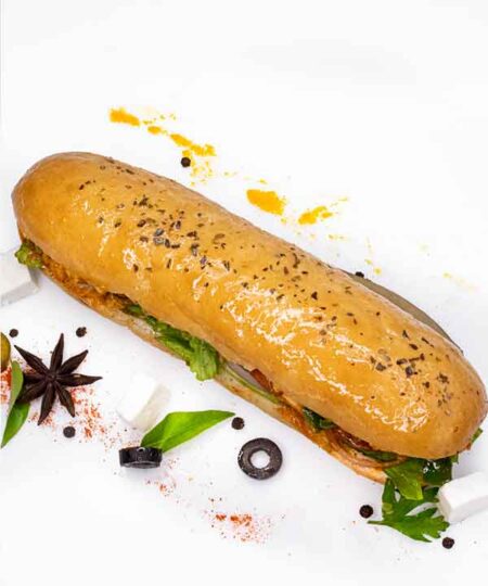 Paneer Schezwan Roll from Star Anise by Chef Anees Khan | Sandwich | Order online for home delivery | Best bakery in Mumbai