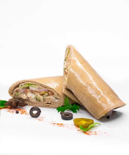 Roasted Chicken Whole Wheat Wrap from Star Anise by Chef Anees Khan | Sandwich | Order online | Best bakery in Mumbai