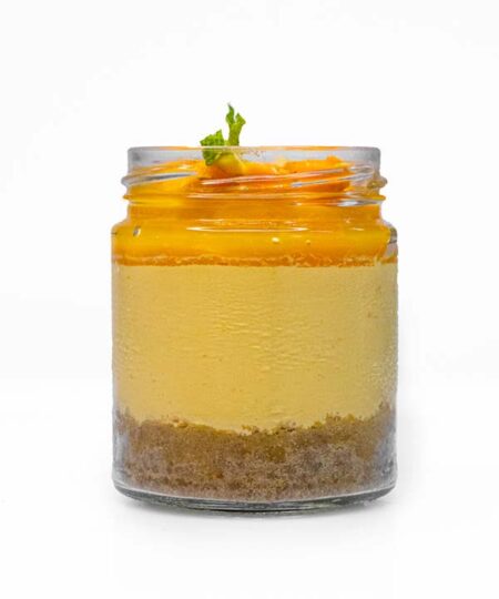 Mango Cheese Cake Jar from the Best Bakery in Mumbai | Star Anise by Chef Anees Khan | Order online for home delivery