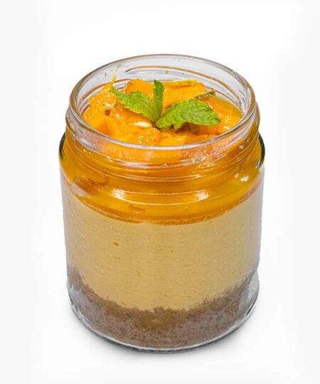 Mango Cheese Cake Jar from the Best Bakery in Mumbai | Star Anise by Chef Anees Khan | Order online for home delivery