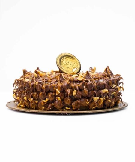 Hazelnut Caramel Sea Salt Gateaux from the Best Bakery in Mumbai- Star Anise Patisserie | Signature cake | Order online