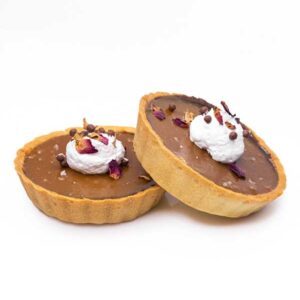 Chocolate Sea Salt Caramel Tart from Star Anise the Best Bakery in Mumbai by Chef Anees Khan | Order online for home delivery