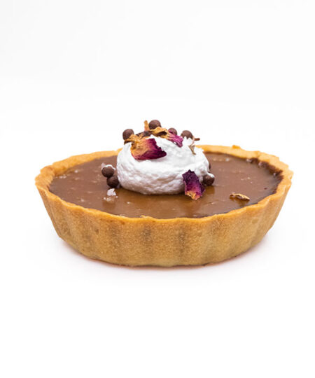 Chocolate Sea Salt Caramel Tart from Star Anise the Best Bakery in Mumbai by Chef Anees Khan | Order online for home delivery