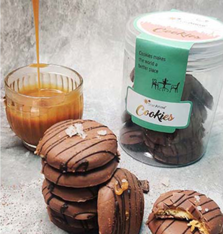 Caramel blast cookies 1