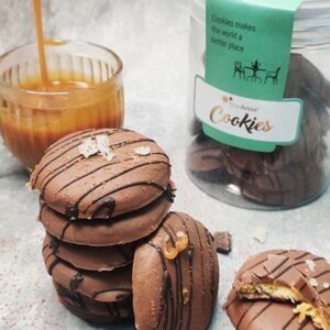 Caramel blast cookies