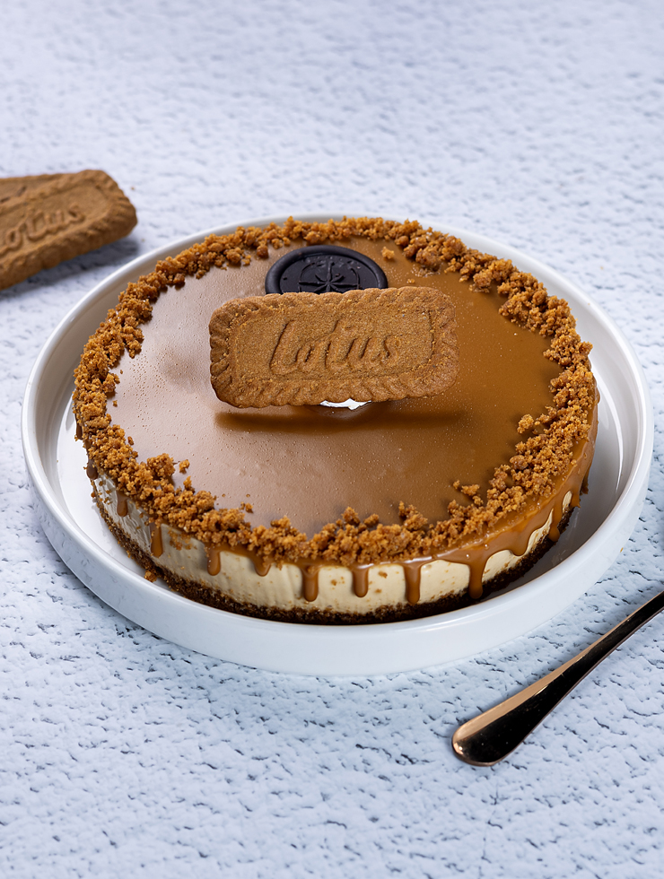 Baked Lotus Biscoff Cheese Cake
