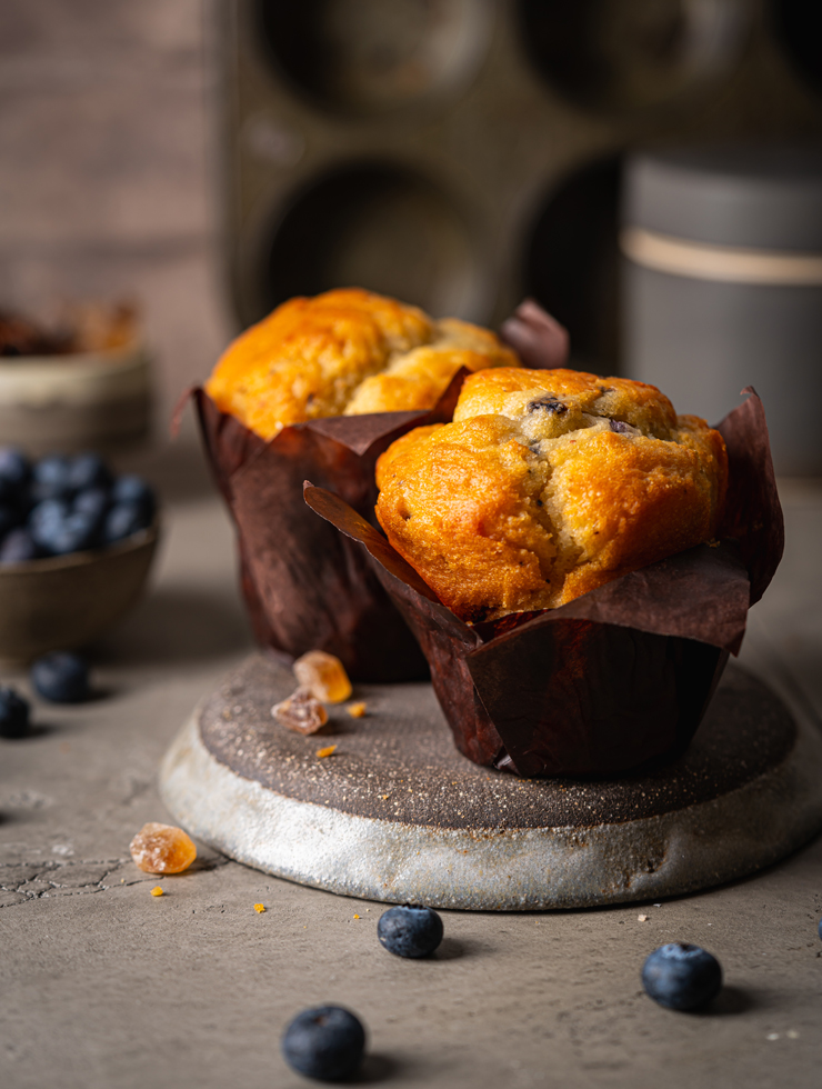 Over-Sized-Blueberry-Muffins