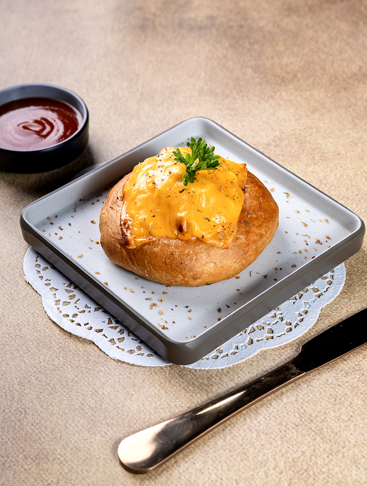 Paneer Tikka Brioche Bun