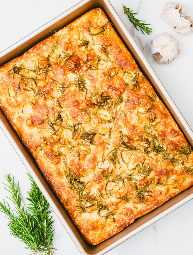 Rosemary Garlic Focaccia Sheet