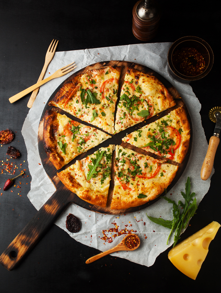 Semi Thick Pizza Bread