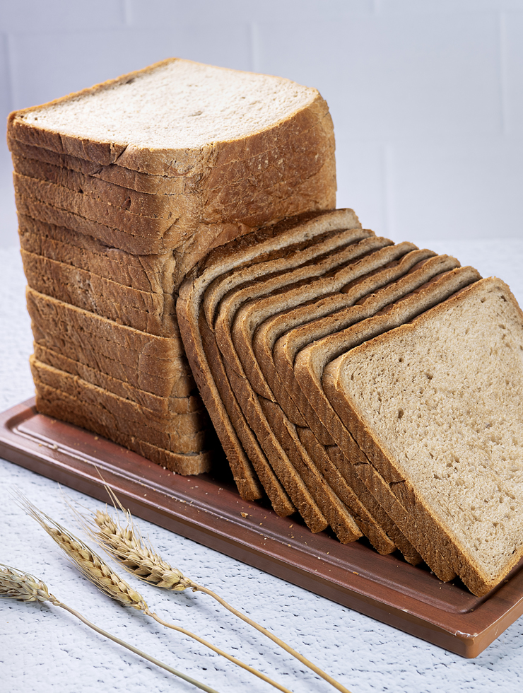 whole wheat slice bread