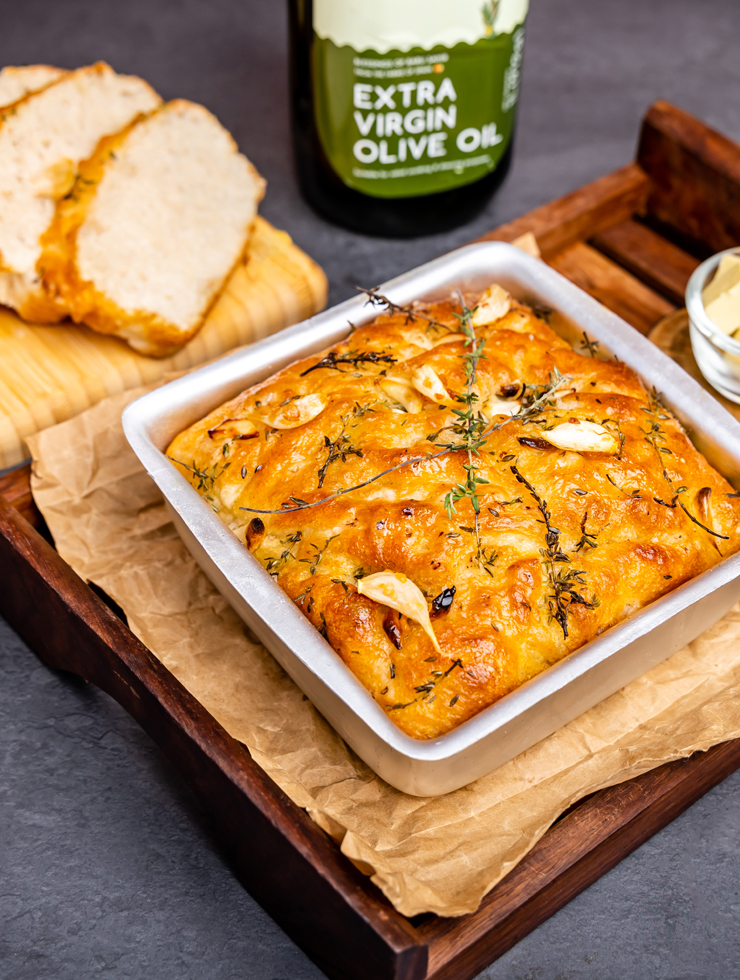 Rosemary Garlic Focaccia