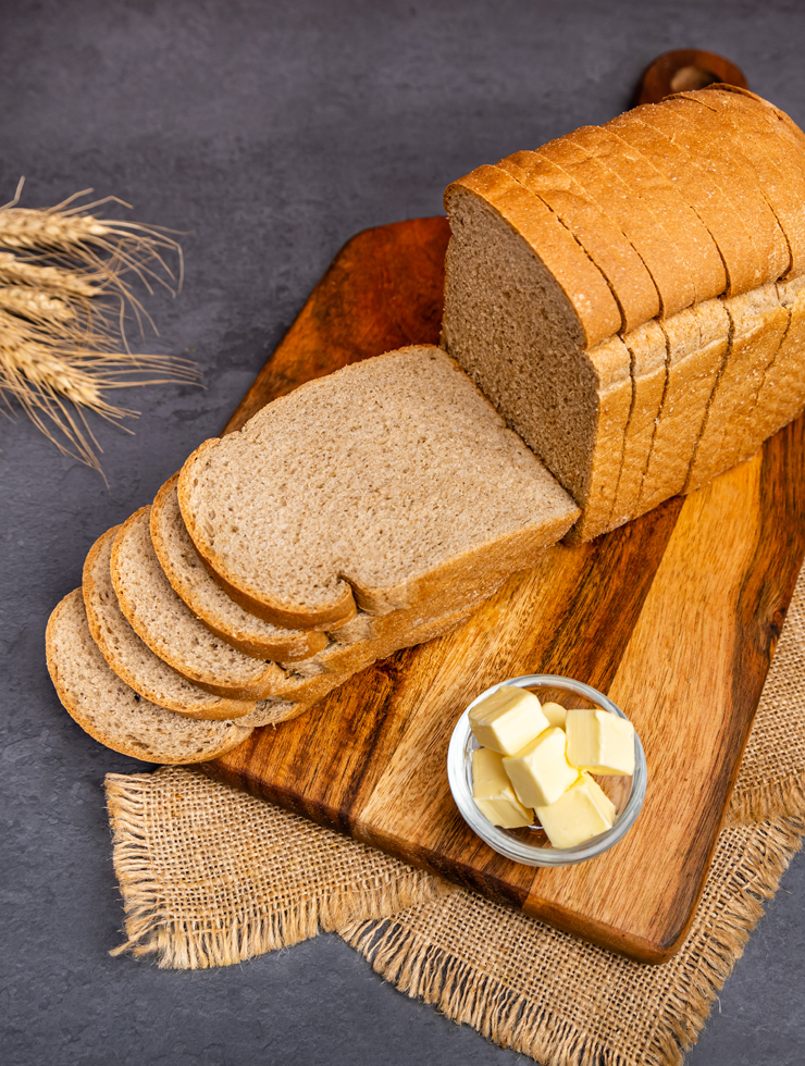 Whole Wheat Slice Bread