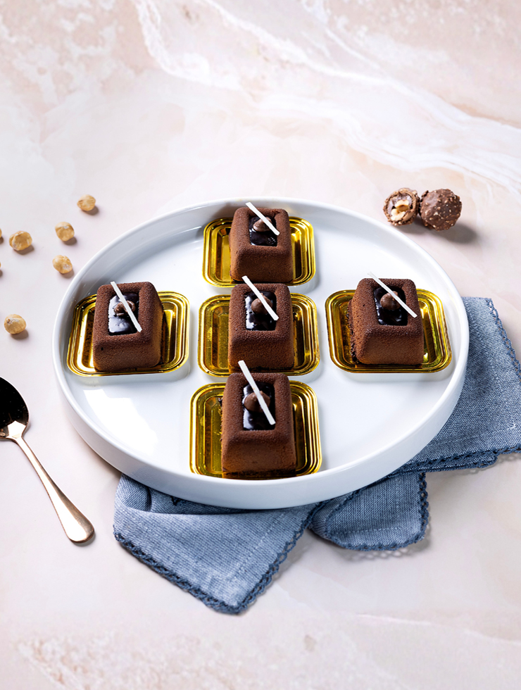 Ferrero-Rocher-Entremet