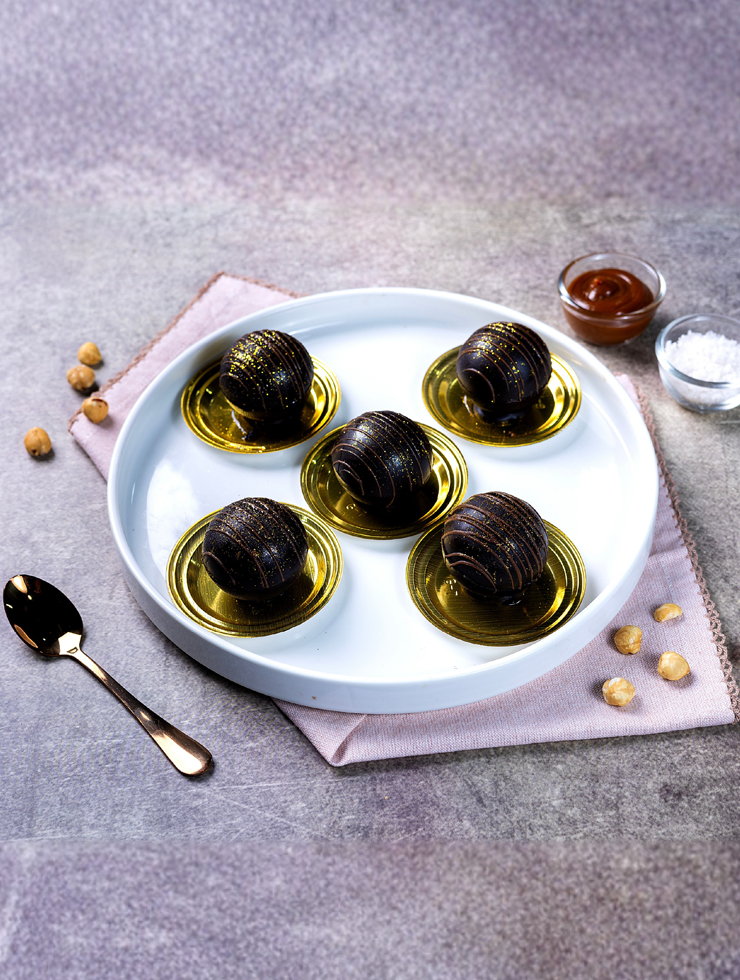 Hazelnut Seasalt Sphere