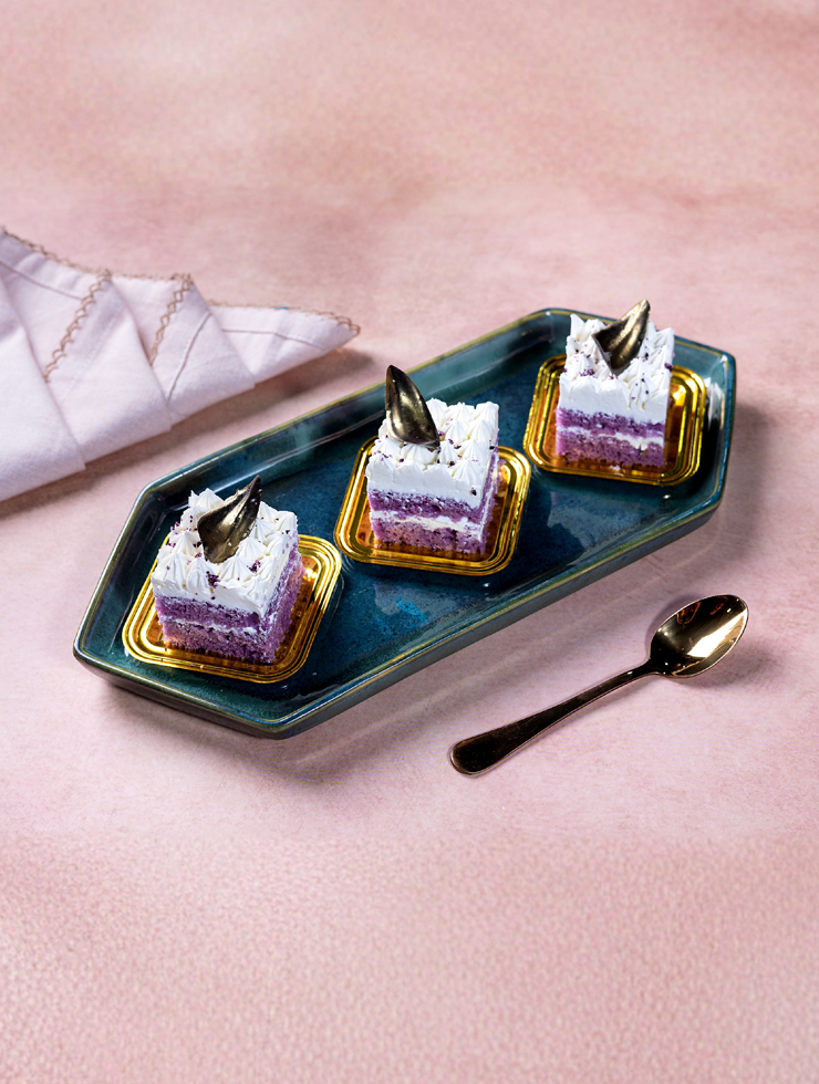 Purple Velvet Pastry