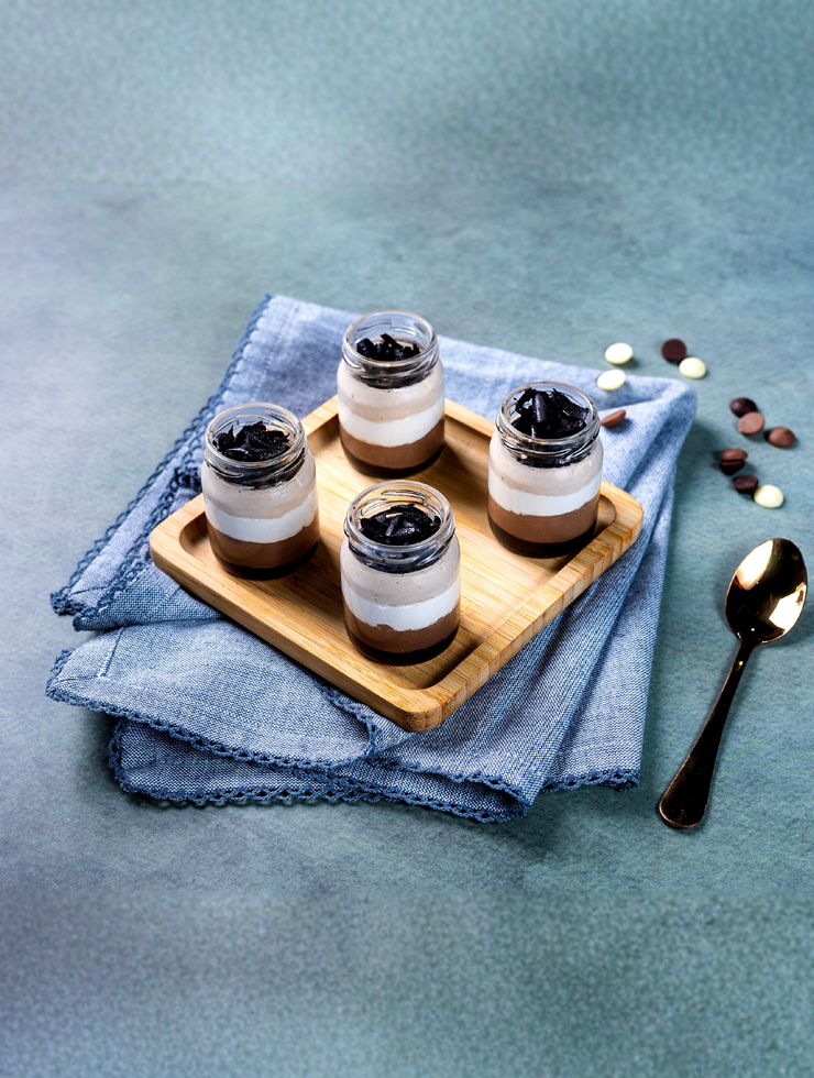 Triple Chocolate Mousse In Jar