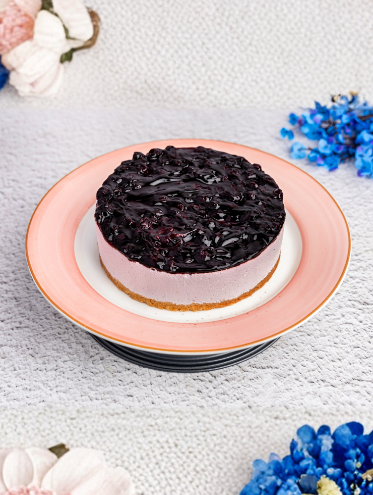 Unbaked-Blueberry-Cheese-Cake